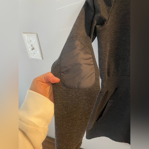 Merrell, women’s medium, dark gray charcoal longsleeve mini active outdoor dress - Picture 3 of 9